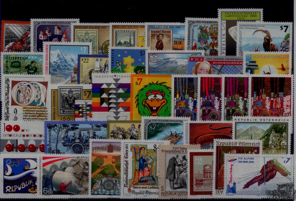 Österreich 2000 kompletter Jahrgang **