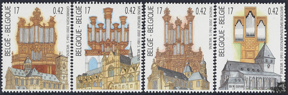Belgium ** 2000 - Churches and church organs
