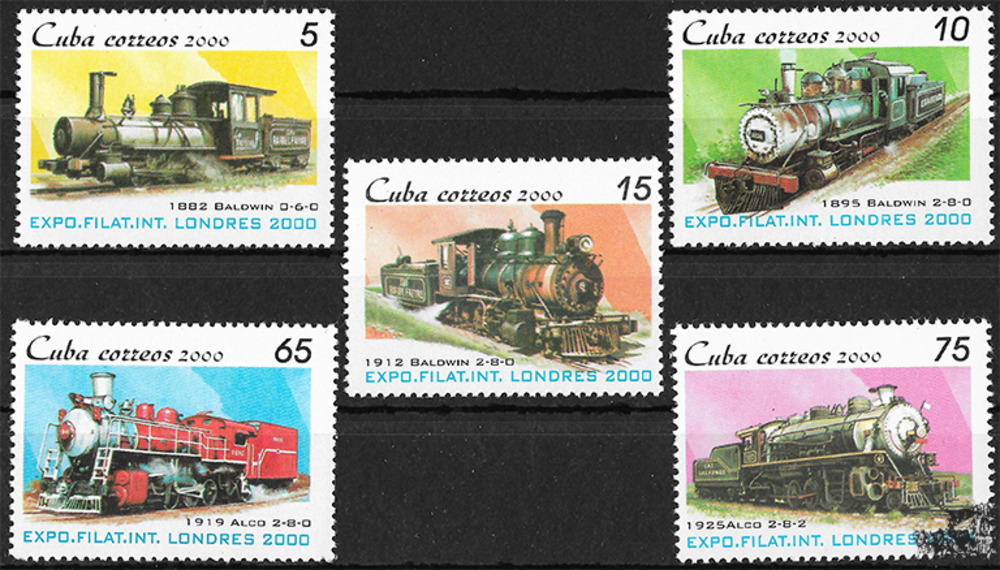 Kuba 2000 ** - Dampflokomotiven