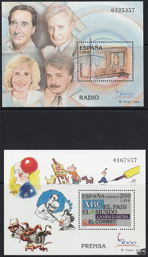 Spanien 2000 ** - Internationale Briefmarkenausstellung ESPAÑA 2000, Madrid