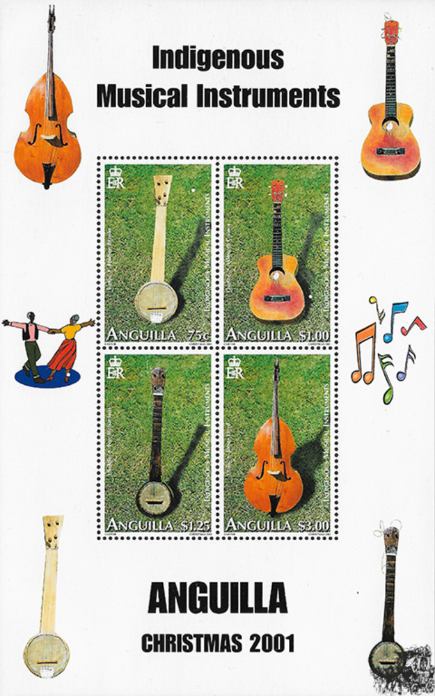 Anguilla 2001 ** - Einheimische Musikinstrumente