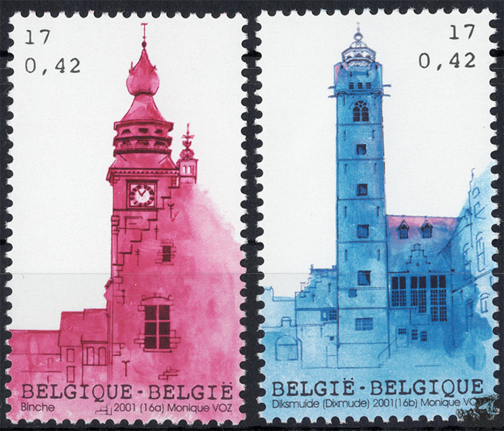 Belgien 2001 ** - Glockentürme