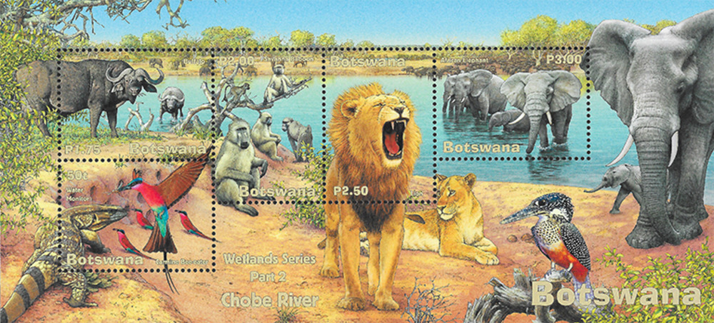 Botswana 2001 ** - Feuchtgebiete (II), Chobe-Nationalpark Botswana 2001 ** - Feuchtgebiete (II), Chobe-Nationalpark