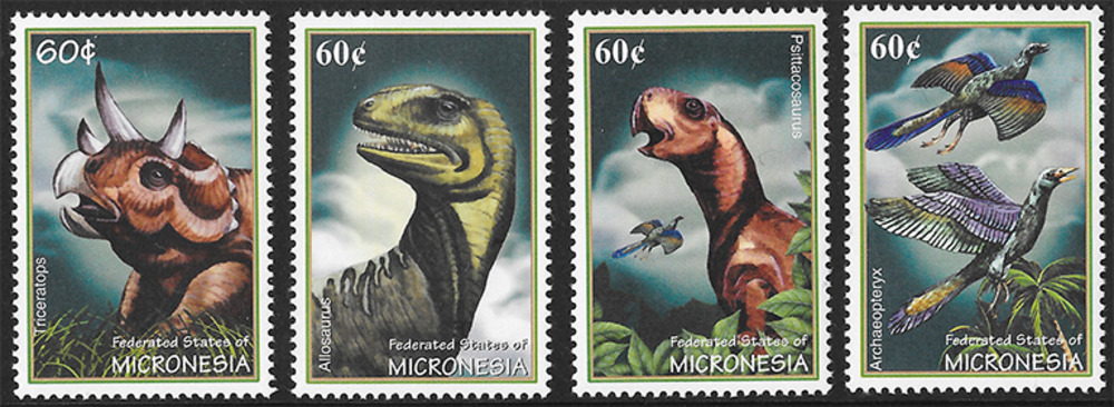 Mikronesien 2001 ** - Prähistorische Tiere Mikronesien 2001 ** - Prähistorische Tiere