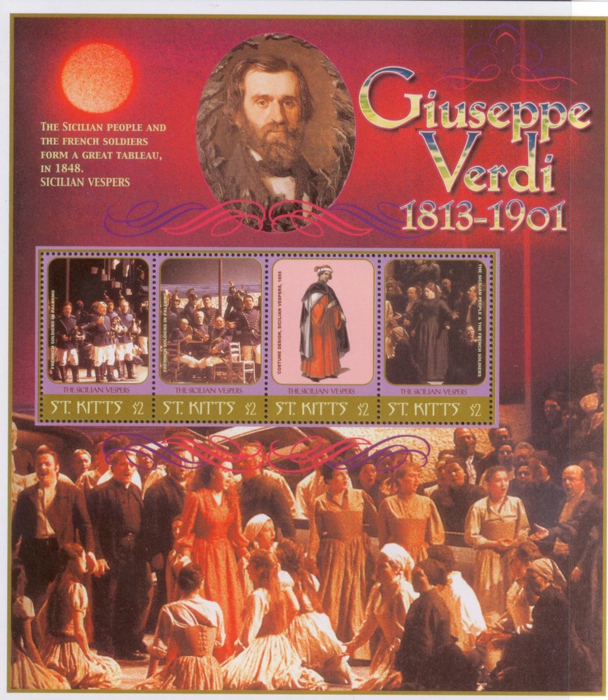 St. Kitts ** 2001 - Guiseppe Verdi