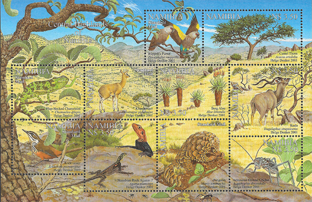 Namibia 2001 ** - Fauna und Flora des zentralen Hochlands Namibia 2001 ** - Fauna und Flora des zentralen Hochlands