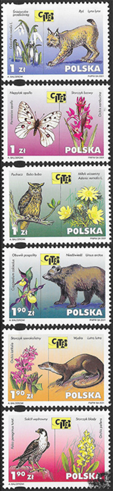 Polen 2001 ** - gefährdeten Tier- und Pflanzenarten