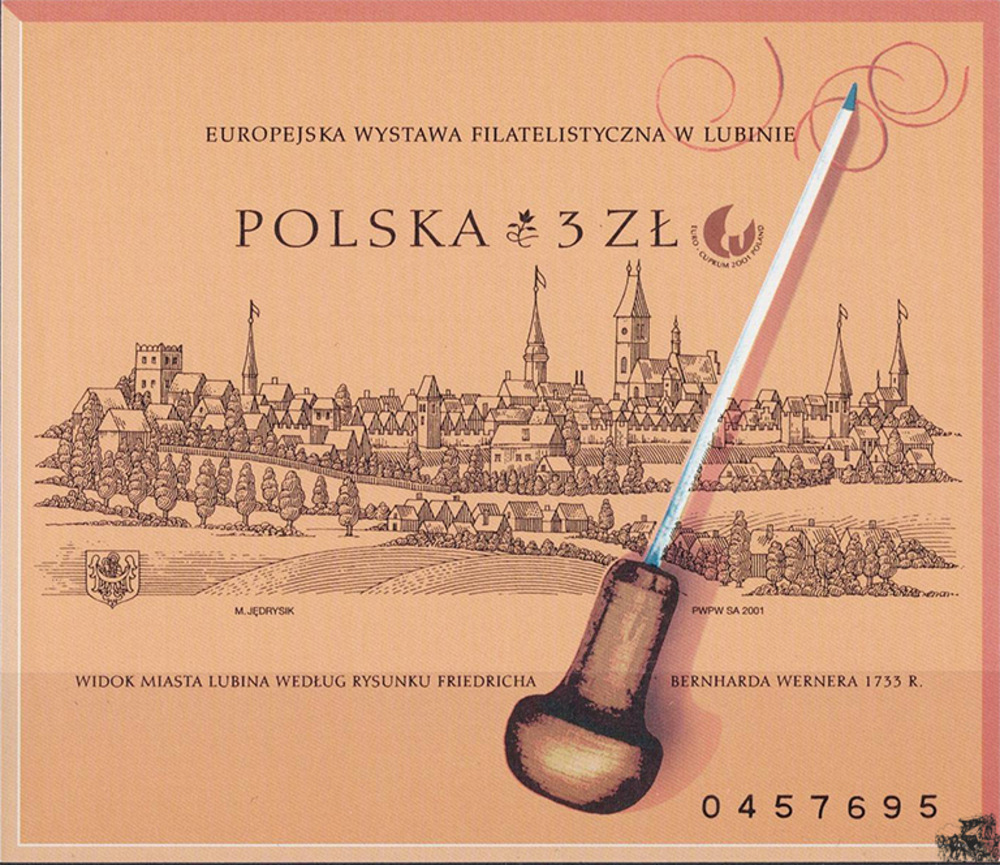 Polen 2001 ** - Internationale Briefmarkenausstellung EURO-CUPRUM, Lubin