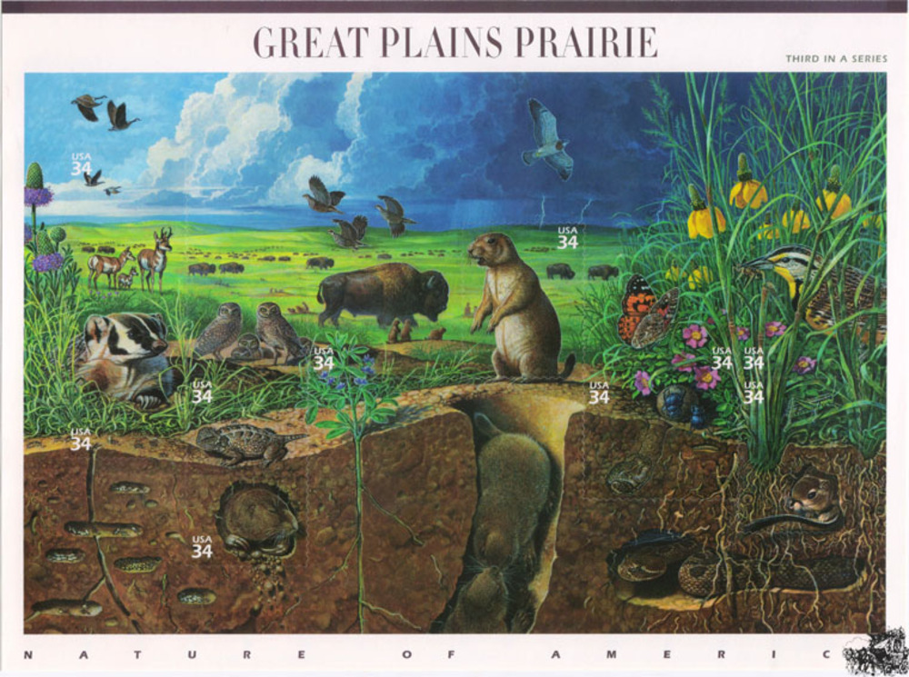 USA 2001 **,$ 3,40 - Prärie Great Plains USA 2001 **,$ 3,40 - Prärie Great Plains