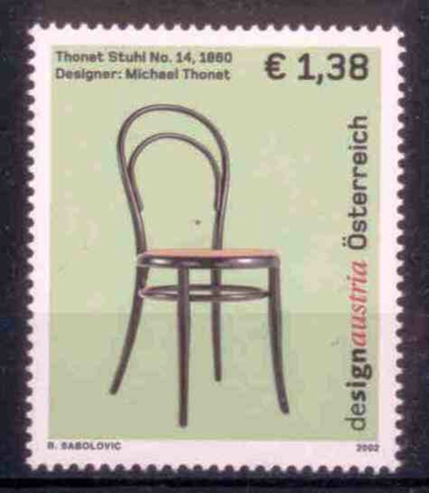 Österreich 2002 - **,  1,38 € - Design Austria