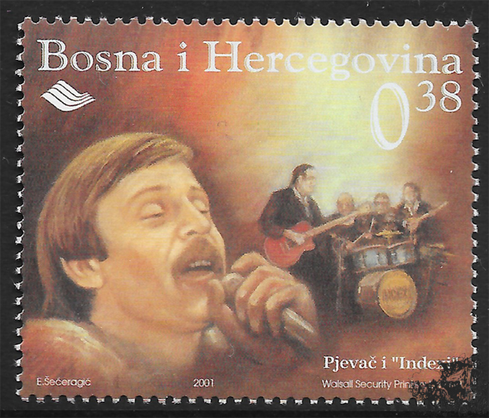 Bosnien-Herzegowina 2002 ** - 1. Todestag von Davorin Popović