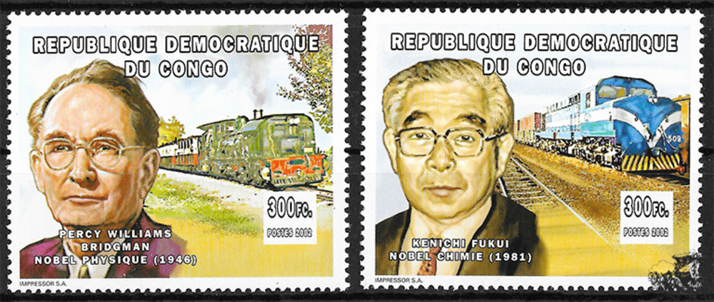 Kongo (Kinshasa) 2002 ** - Nobelpreisträger