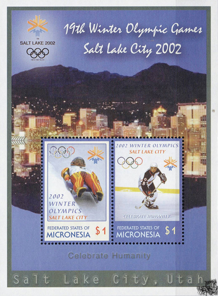 Mikronesien 2002 ** - Olympische Winterspiele, Salt Lake City (I)