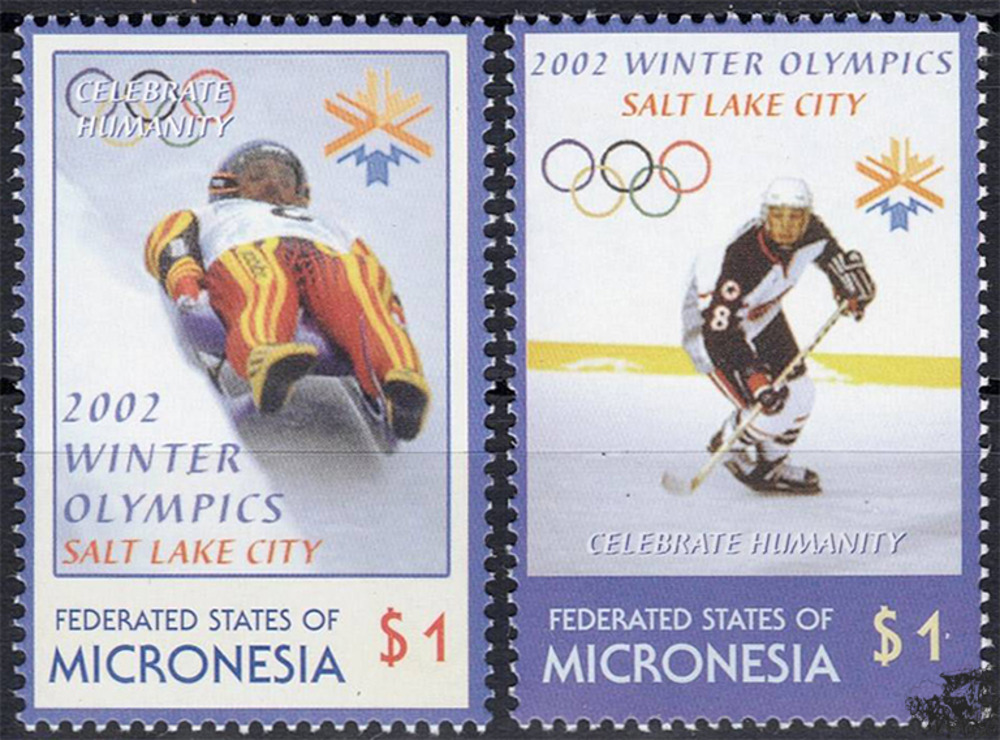 Mikronesien 2002 ** - Olympische Winterspiele, Salt Lake City (I)