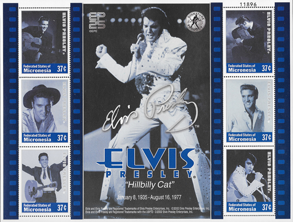 Mikronesien 2002 ** - 25. Todestag von Elvis Presley Mikronesien 2002 ** - 25. Todestag von Elvis Presley