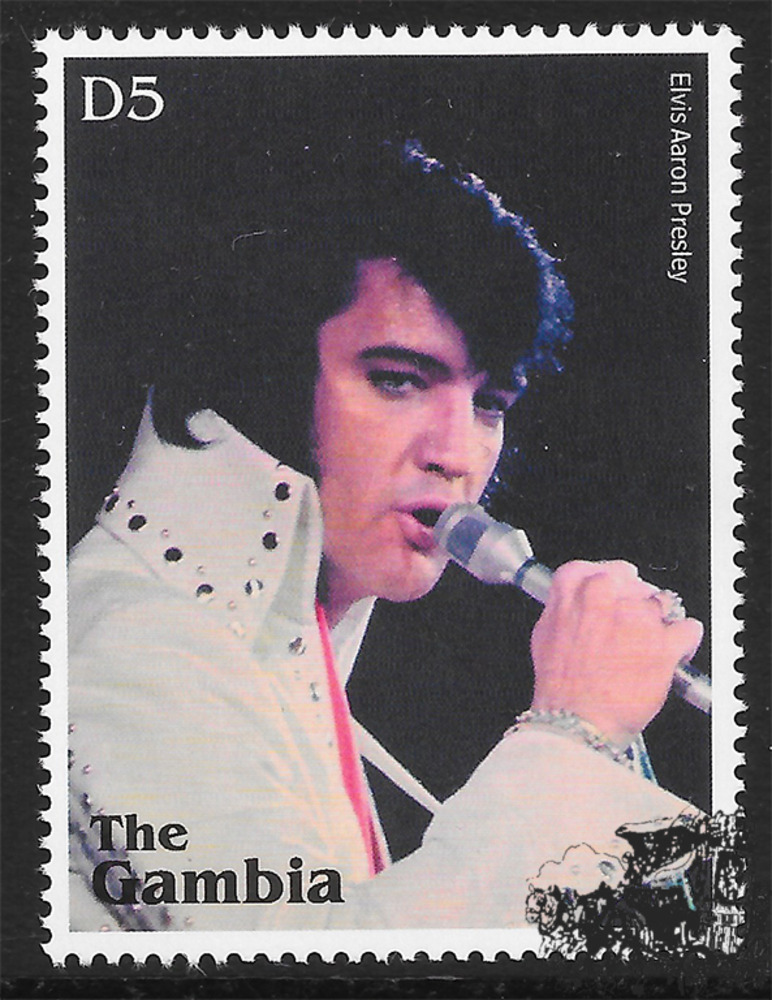 Gambia 2002 ** - 25. Todestag von Elvis Presley