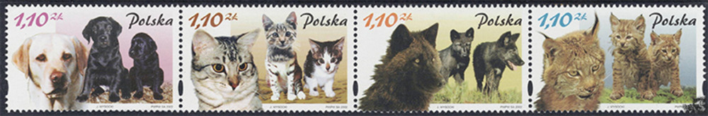 Polen 2002 ** - Säugetiere und ihre Jungen