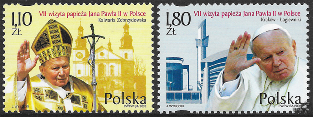 Polen 2002 ** - Besuch von Papst Johannes Paul II.