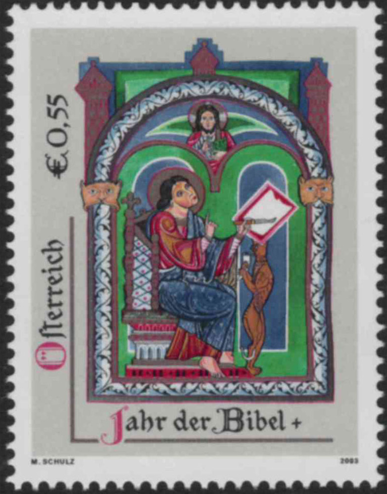 Österreich 2003 **, 0,55 € “Jahr der Bibel“ Österreich 2003 **, 0,55 € “Jahr der Bibel“