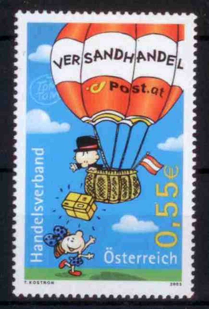 Österreich 2003 **, 0,55 € “Österreichischer Versandhandel“