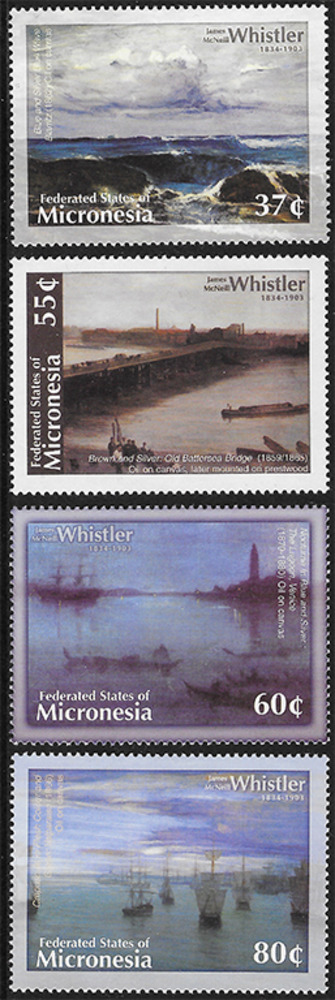 Mikronesien 2003 ** - 100. Todestag von James Abbott McNeill Whistler