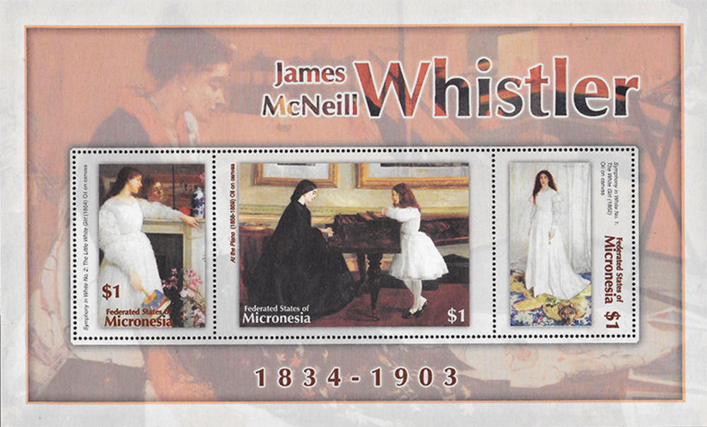 Mikronesien 2003 ** - 100. Todestag von James Abbott McNeill Whistler Mikronesien 2003 ** - 100. Todestag von James Abbott McNeill Whistler