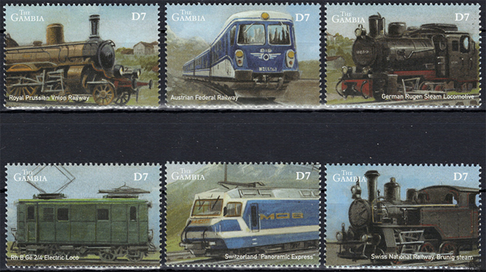 Gambia 2003 ** - Lokomotiven aus aller Welt, Königlich Preußische Bahn