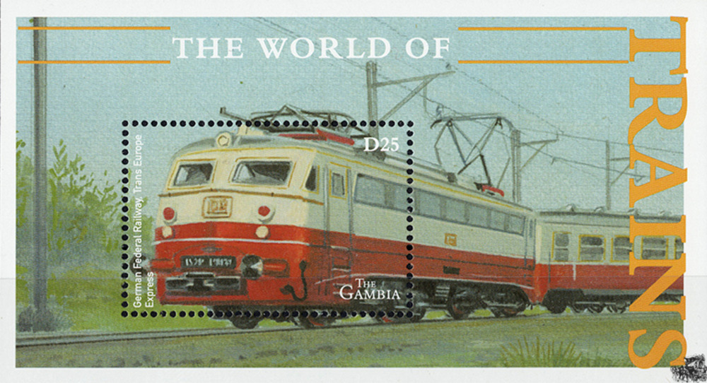 Gambia 2003 ** - Lokomotiven aus aller Welt, TEE, Deutsche Bundesbahn