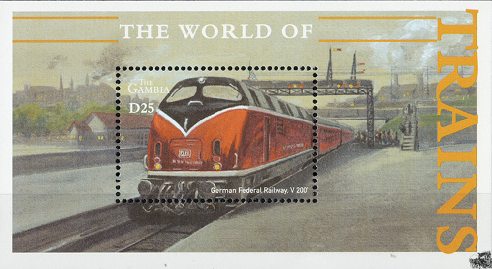 Gambia 2003 ** - Lokomotiven aus aller Welt, V 200, Deutsche Bundesbahn