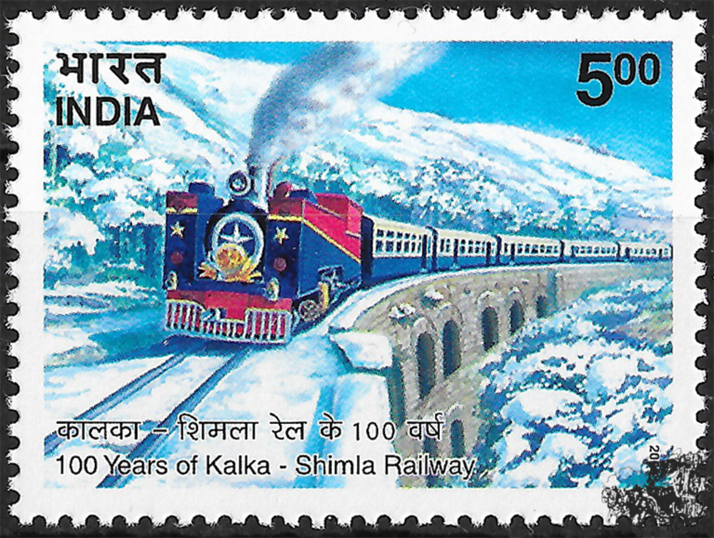 Indien 2003 ** - 100 Jahre Eisenbahnlinie Kalka-Shimla