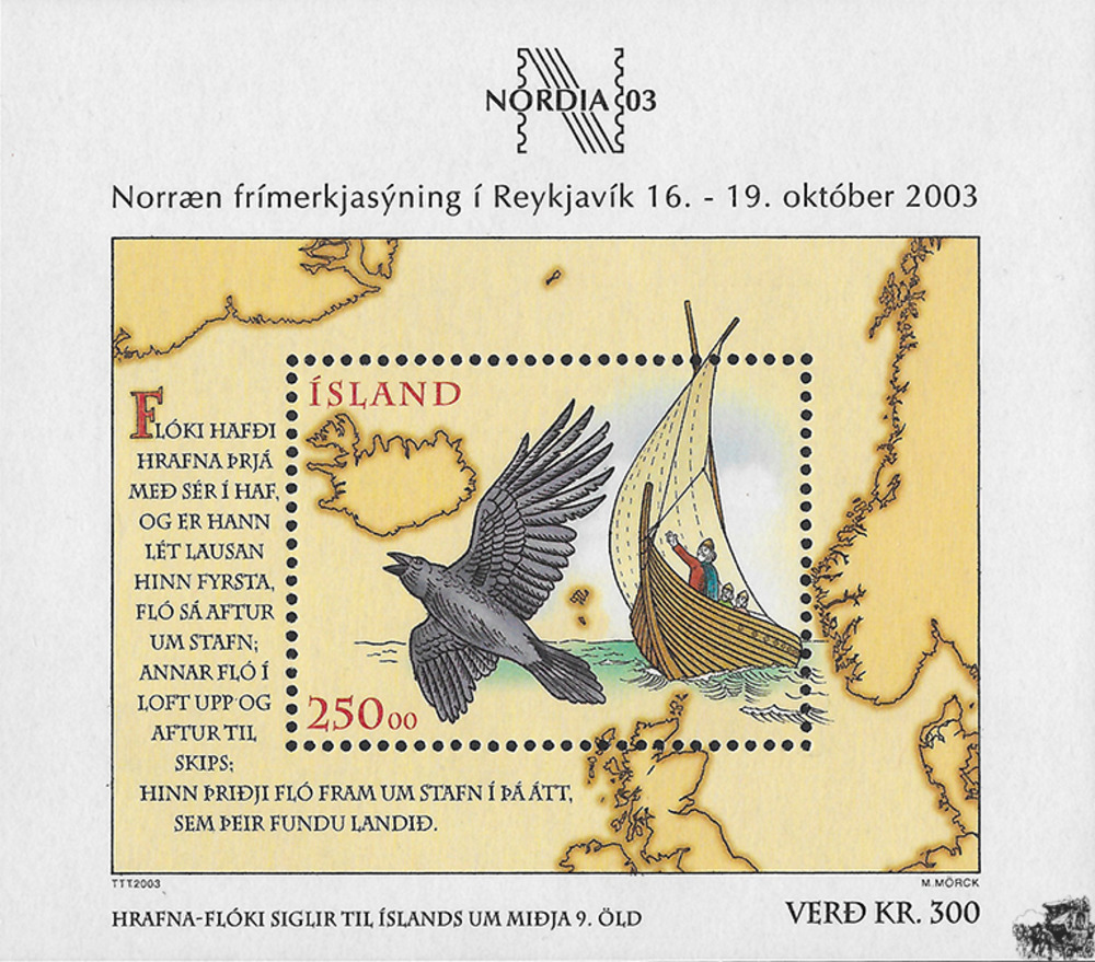 Island 2003 ** - Internationale Briefmarkenausstellung NORDIA 2003