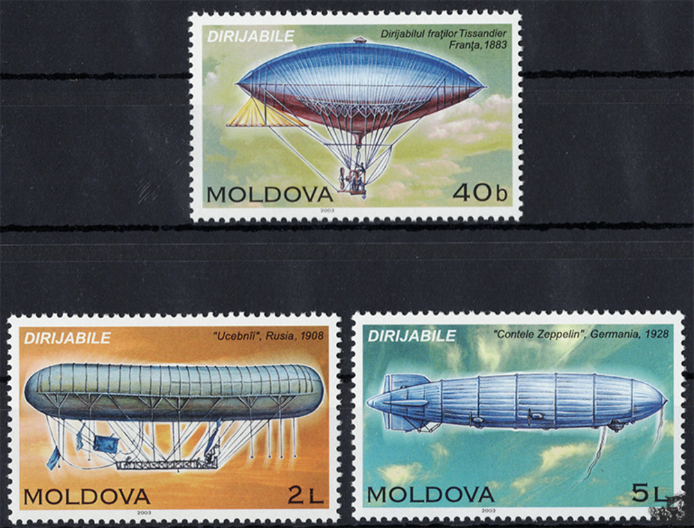 Moldawien 2003 ** - Luftschiffe