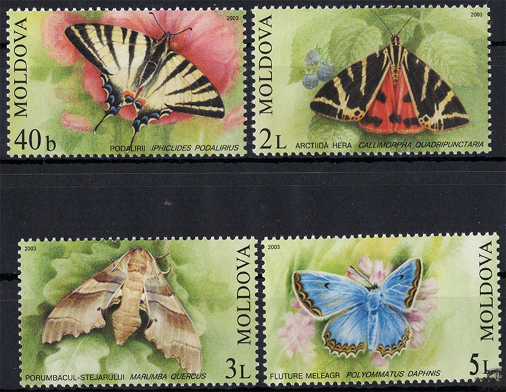 Moldawien 2003 ** - Schmetterlinge