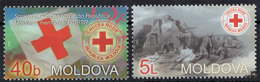 Moldawien 2003 ** - Nationales Rotes Kreuz