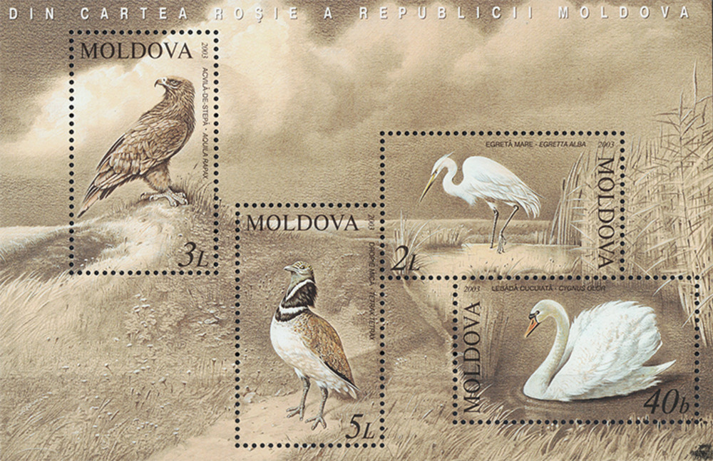 Moldawien 2003 ** - Vögel