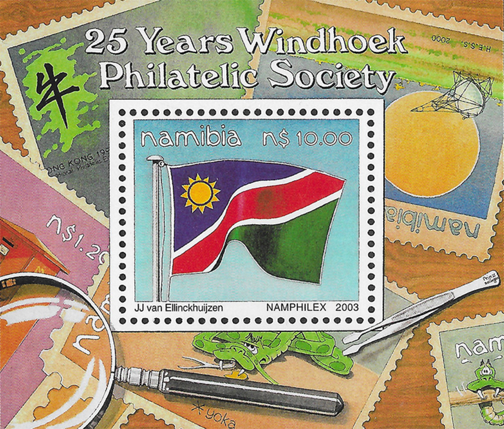 Namibia 2003 ** - 25 Jahre Briefmarkensammlerverein Windhuk Namibia 2003 ** - 25 Jahre Briefmarkensammlerverein Windhuk
