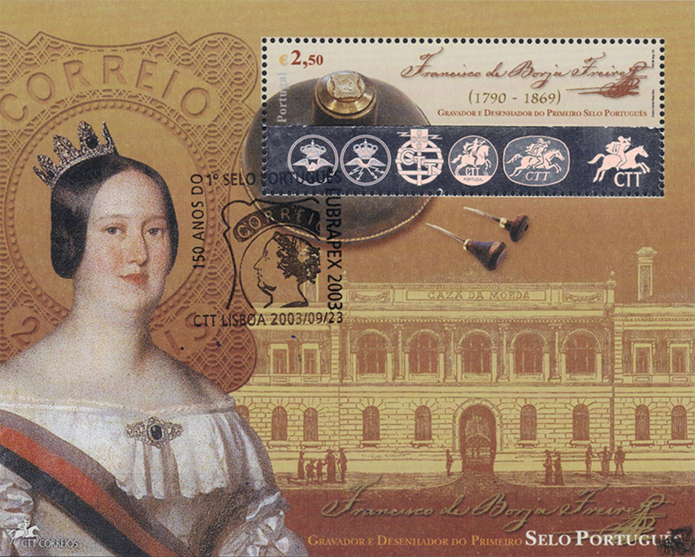 Portugal 2003 o - 150 Jahre portugiesische Briefmarken