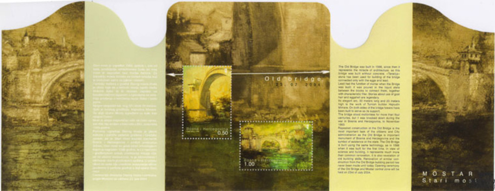 Bosnien-Herzegowina 2004**, Bl.23, Mostar Bosnien-Herzegowina 2004**, Bl.23, Mostar