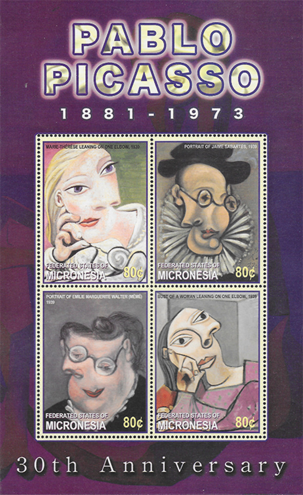 Mikronesien 2004 ** - Picasso-Gemälde Mikronesien 2004 ** - Picasso-Gemälde