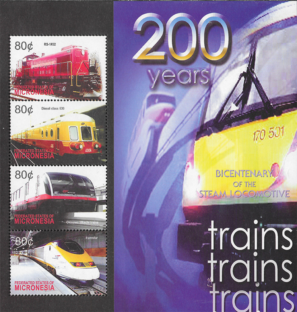 Mikronesien 2004 ** - 200 Jahre Eisenbahn, RS-1#22