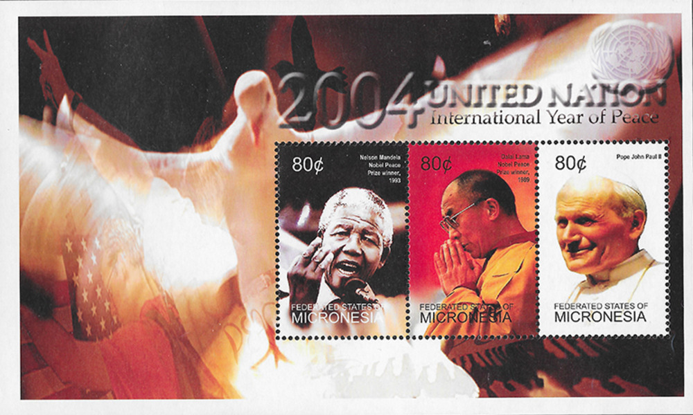 Mikronesien 2004 ** - Internationales Jahr des Friedens Mikronesien 2004 ** - Internationales Jahr des Friedens