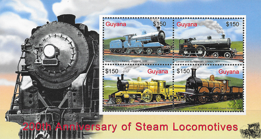 Guyana 2004 ** - 200 Jahre Dampflokomotiven, Nordirische Bahn