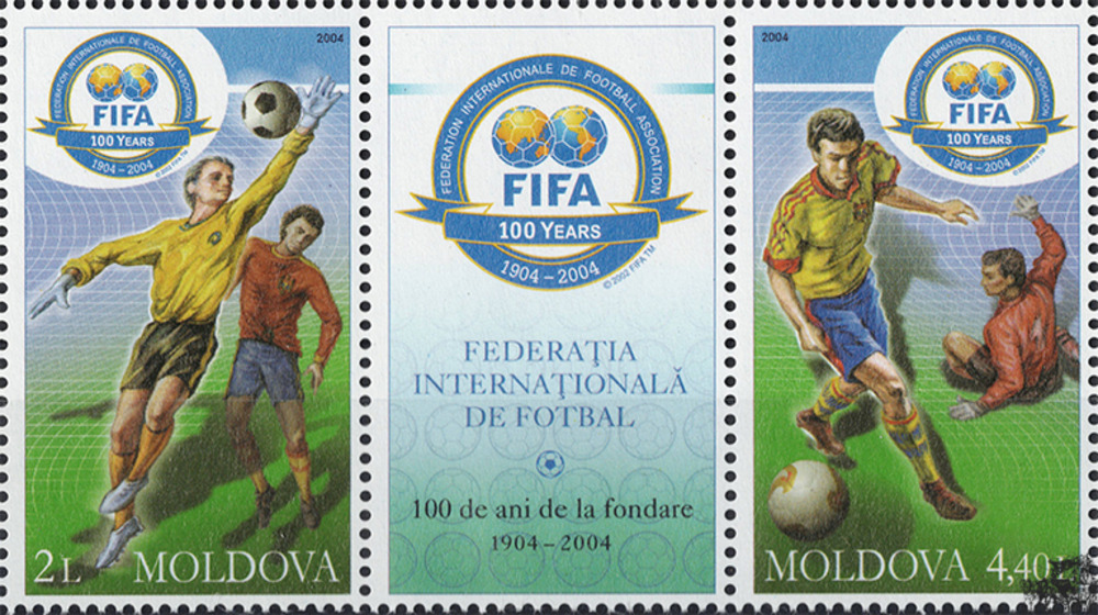 Moldawien 2004 ** - 100 Jahre Internationaler Fußballverband (FIFA)