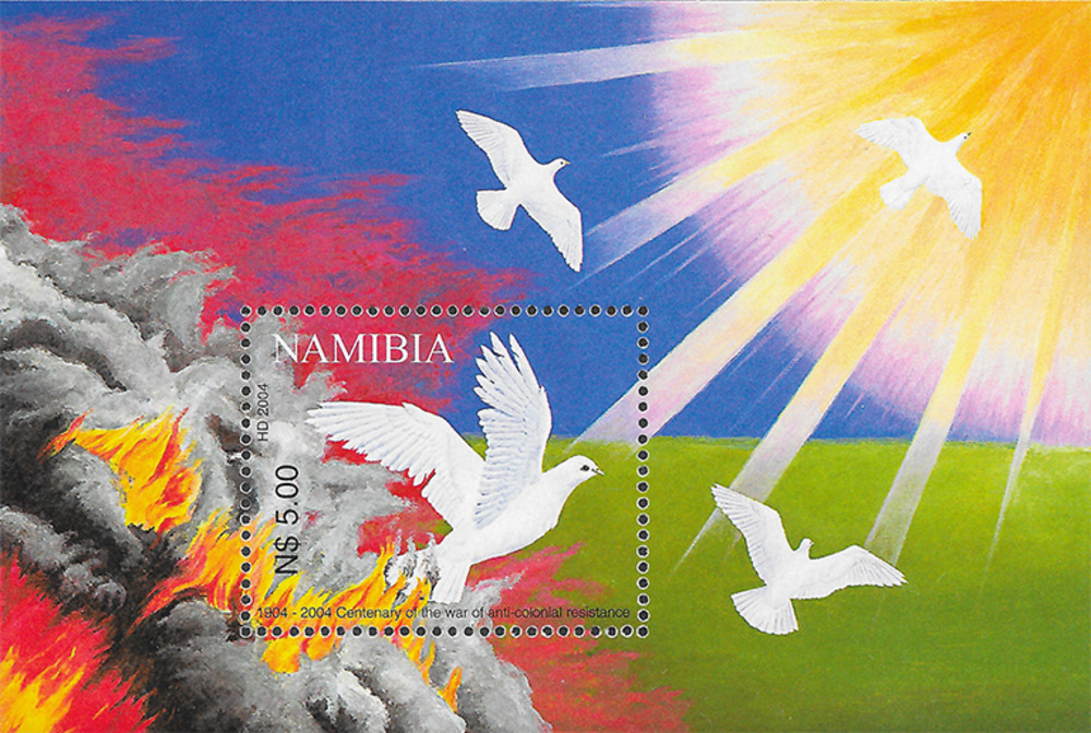 Namibia 2004 ** - 100. Jahrestag des Beginns der kolonialen Kriege in Deutsch-Südwestafrika