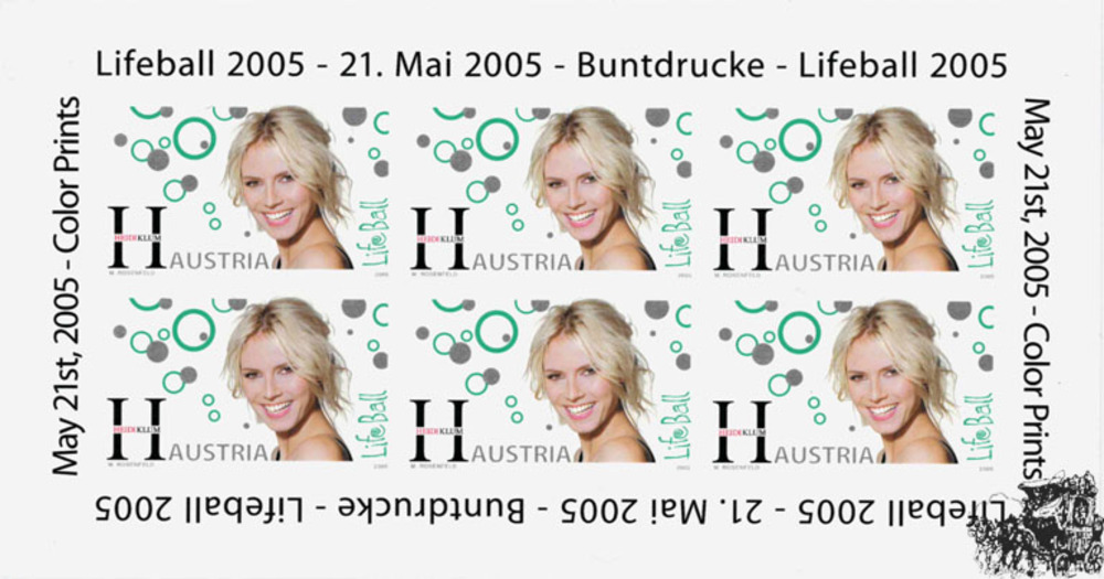 Österreich  2005 ** - Life Ball, Buntdruck