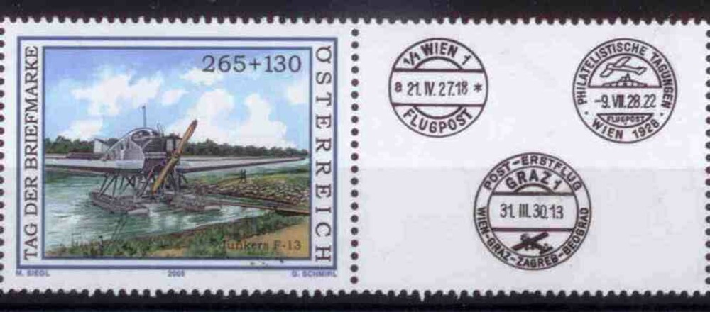 Österreich  2005 **, € 2,65 + 1,30 - Tag der Briefmarke