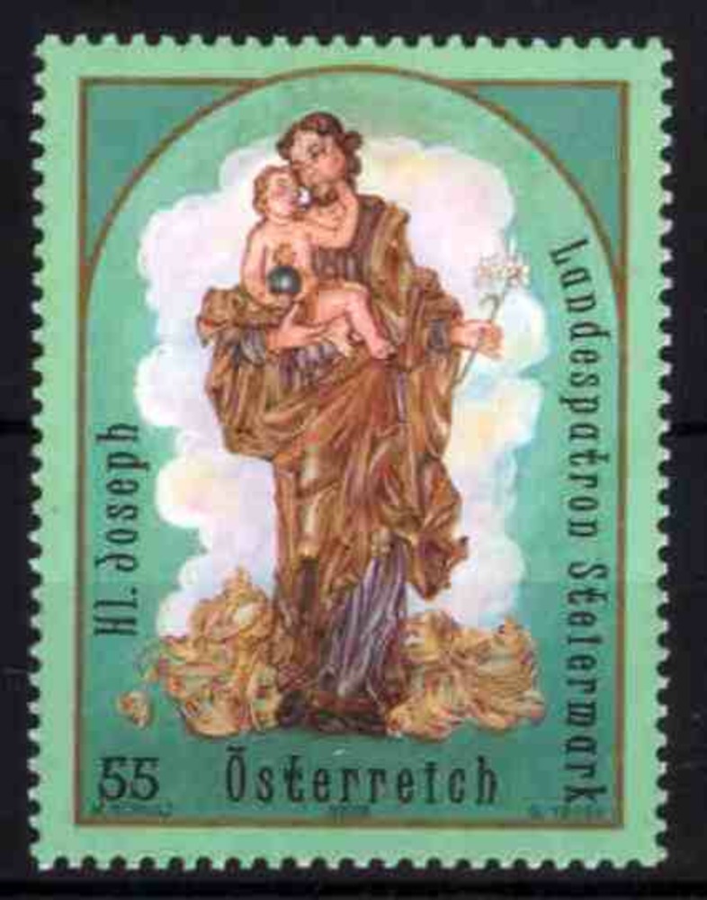 Österreich ** 2005 - 0,55 € “Schutzpatrone“