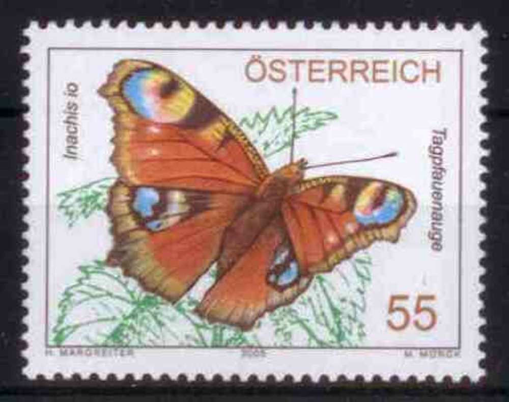 Österreich 2005 **, 0,55 € “Österreichische Tierwelt“