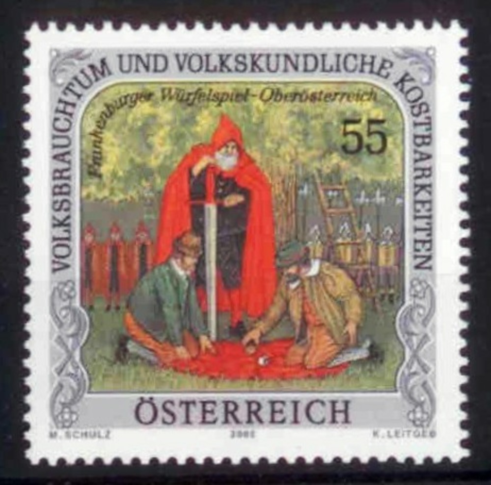 Österreich 2005 **, 0,55 € “Volksbrauchtum und volkskundliche Kostbarkeiten“