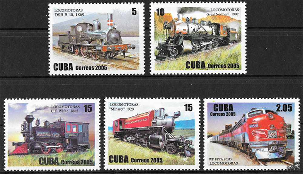 Kuba 2005 ** - Lokomotiven aus aller Welt